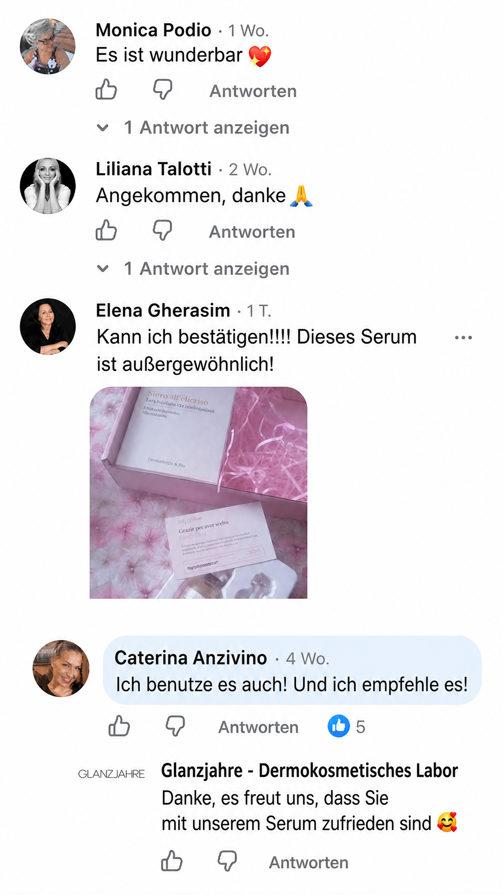Siero · commentaires — capture 1