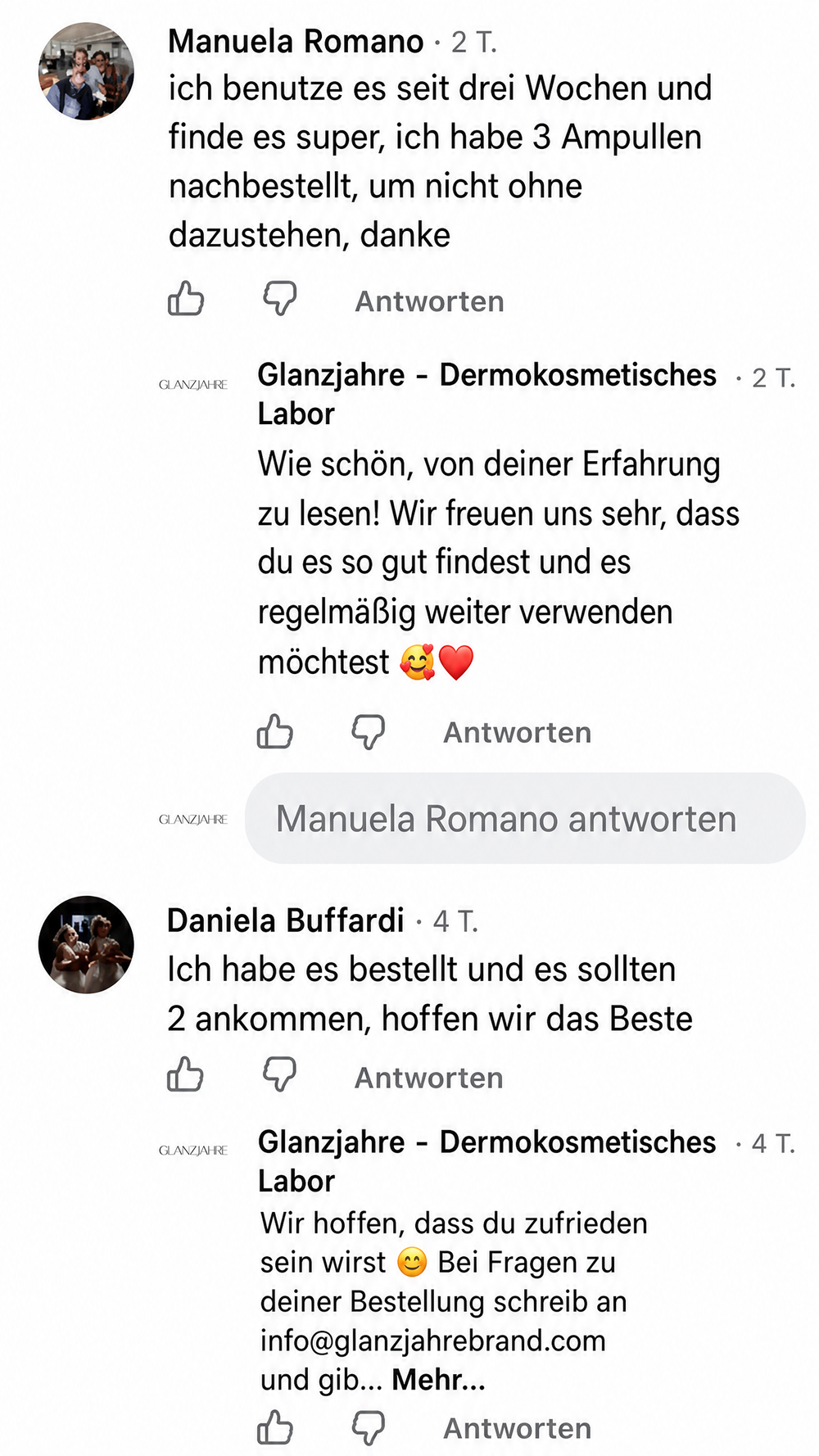 Siero · commentaires — capture 3